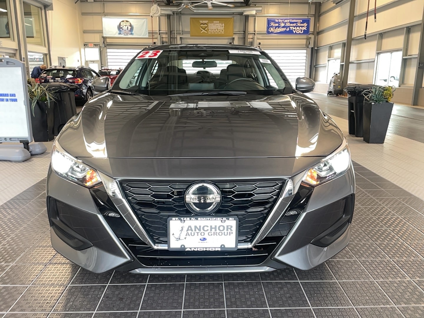 Used 2023 Nissan Sentra SV with VIN 3N1AB8CV6PY276285 for sale in North Smithfield, RI
