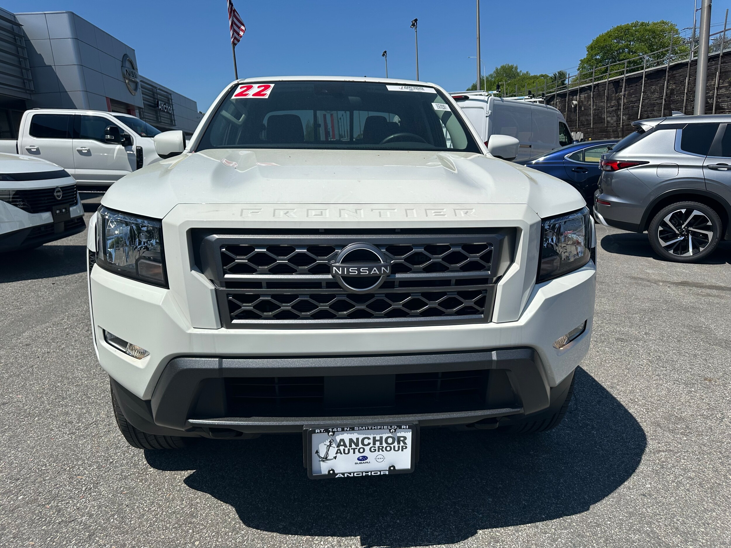Used 2022 Nissan Frontier SV with VIN 1N6ED1EK2NN604487 for sale in North Smithfield, RI