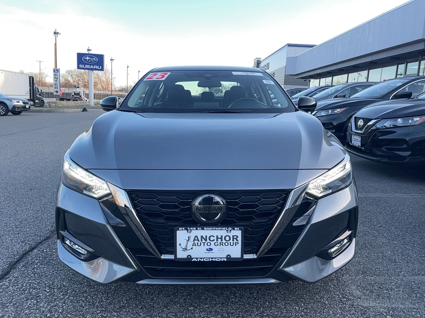 Used 2023 Nissan Sentra SR with VIN 3N1AB8DVXPY241859 for sale in North Smithfield, RI