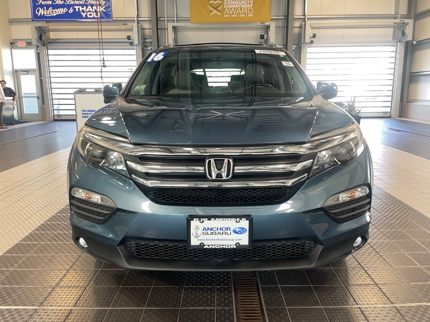 Used 2016 Honda Pilot EX-L with VIN 5FNYF6H58GB067302 for sale in North Smithfield, RI