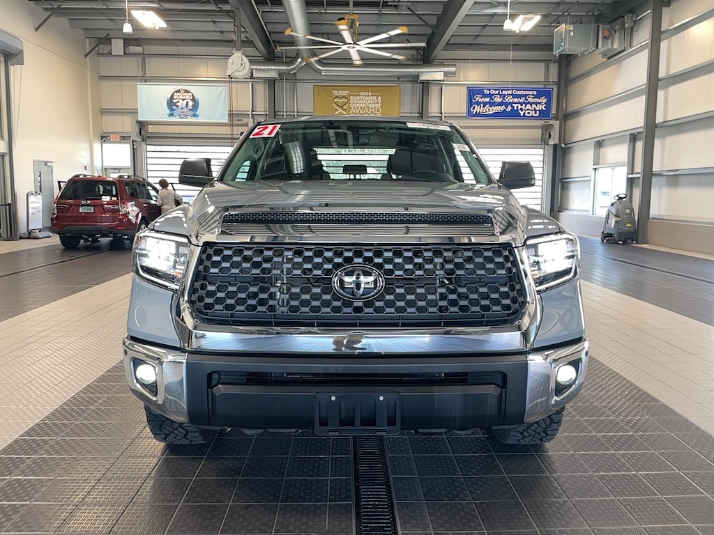 Used 2021 Toyota Tundra SR5 TRD OFF ROAD 4X4 Truck CrewMax