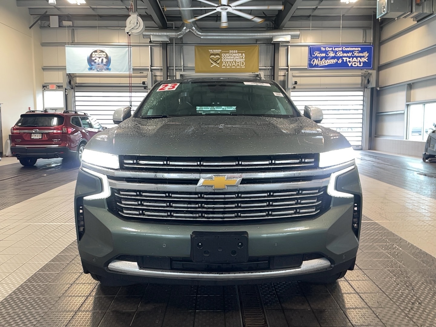 Used 2023 Chevrolet Suburban Premier with VIN 1GNSKFKD8PR361253 for sale in North Smithfield, RI