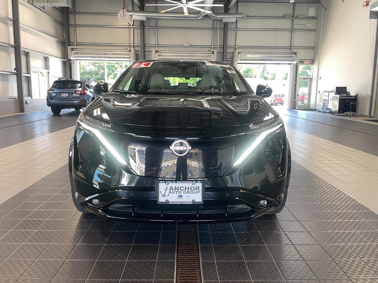 Used 2024 Nissan ARIYA Evolve+ with VIN JN1DF0BBXRM735463 for sale in North Smithfield, RI