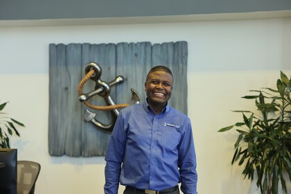 Staff member Gladimir Guerrier from 07d725d19481