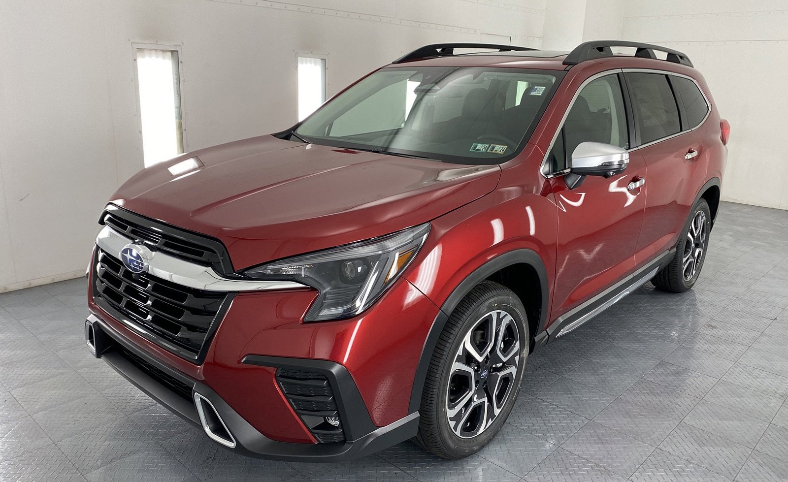 Rubber Rear Bumper Protector For Subaru Ascent 2019-2024 | Scratch-Resistant Trunk Guard | Black 35.43x2.76 Inch