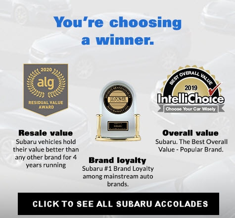 Subaru Accolades and Awards