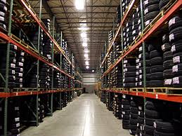 Picture of our tire warehouse