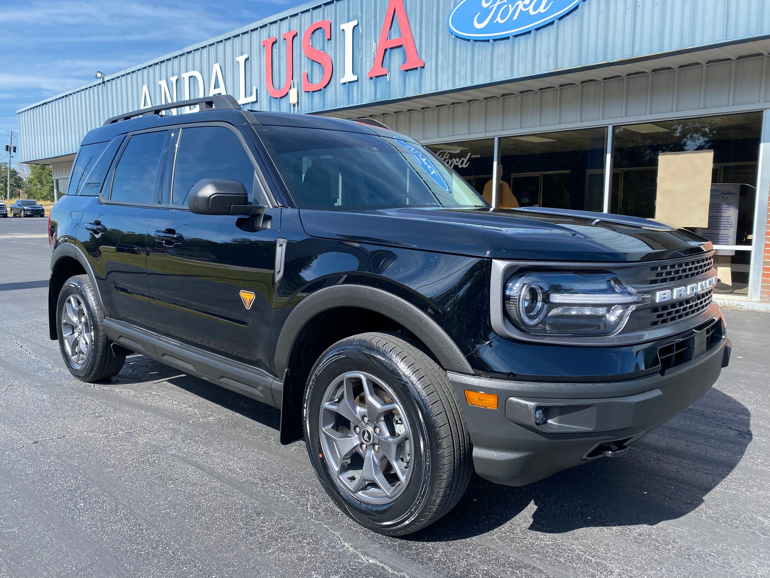 Used 2021 Ford Bronco Sport Badlands with VIN 3FMCR9D93MRA06876 for sale in Andalusia, AL