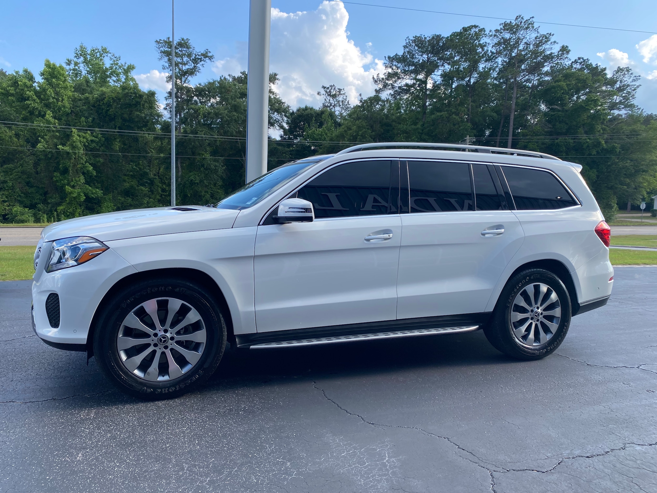 Used 2018 Mercedes-Benz GLS-Class GLS450 with VIN 4JGDF6EE1JB007614 for sale in Andalusia, AL