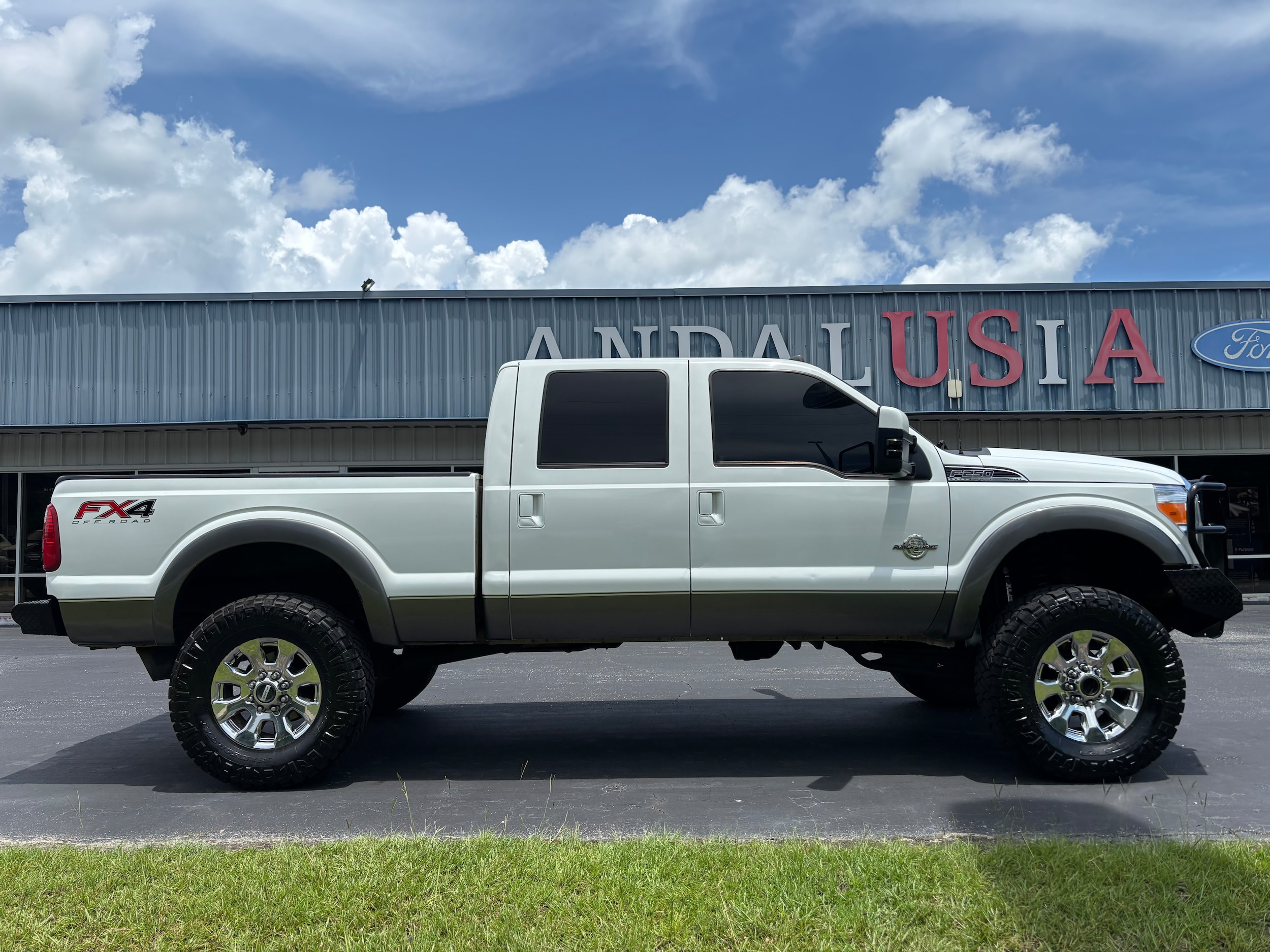 Used 2013 Ford F-250 Super Duty Lariat with VIN 1FT7W2BT4DEA07347 for sale in Andalusia, AL
