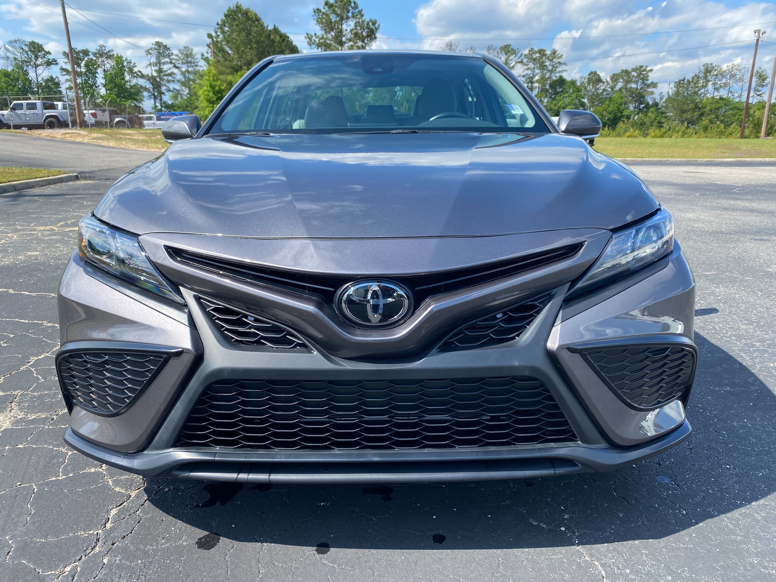 Used 2023 Toyota Camry SE with VIN 4T1G11AK4PU807489 for sale in Andalusia, AL