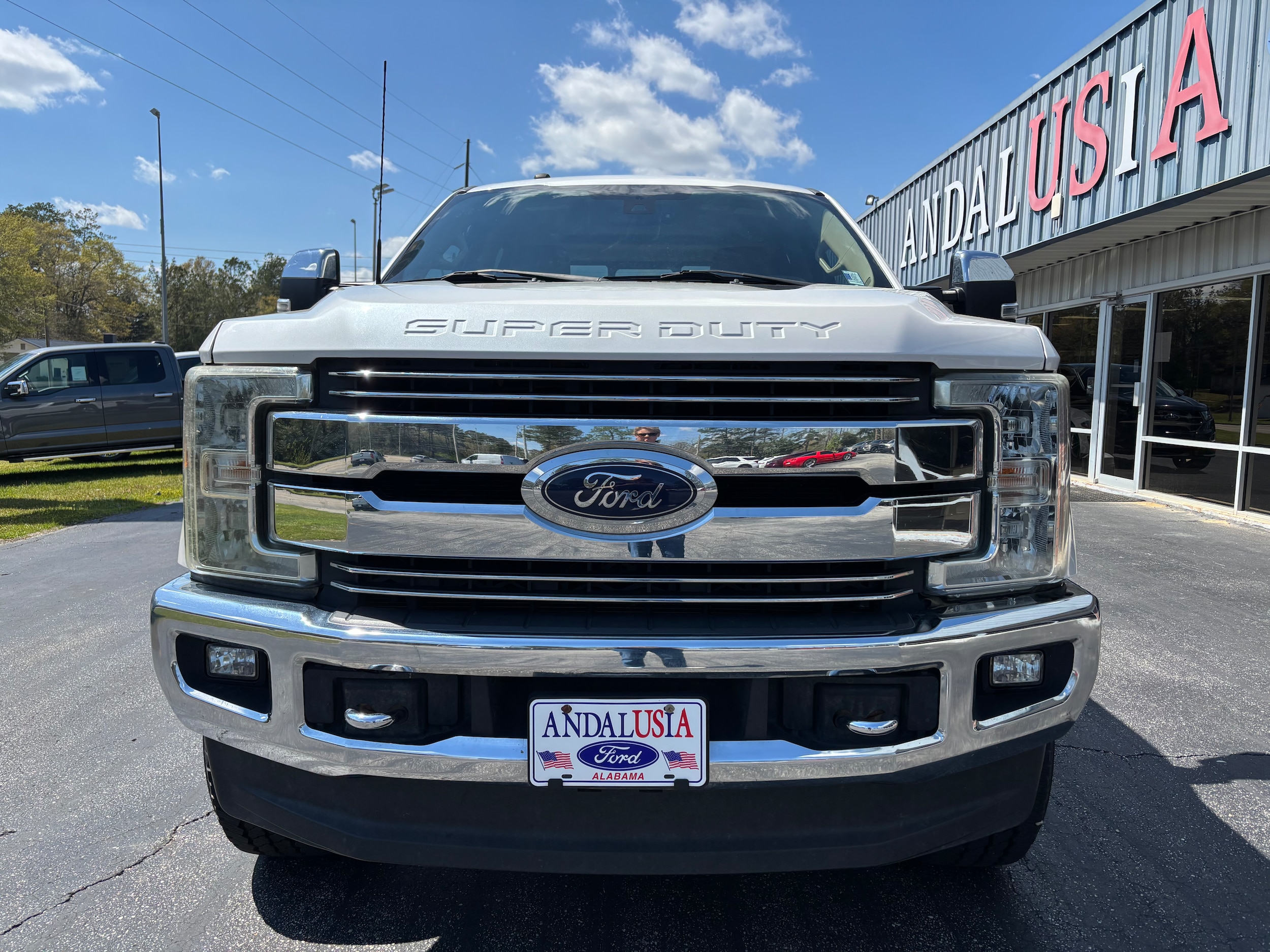 Used 2017 Ford F-250 Super Duty Lariat with VIN 1FT7W2BT2HEC38639 for sale in Andalusia, AL