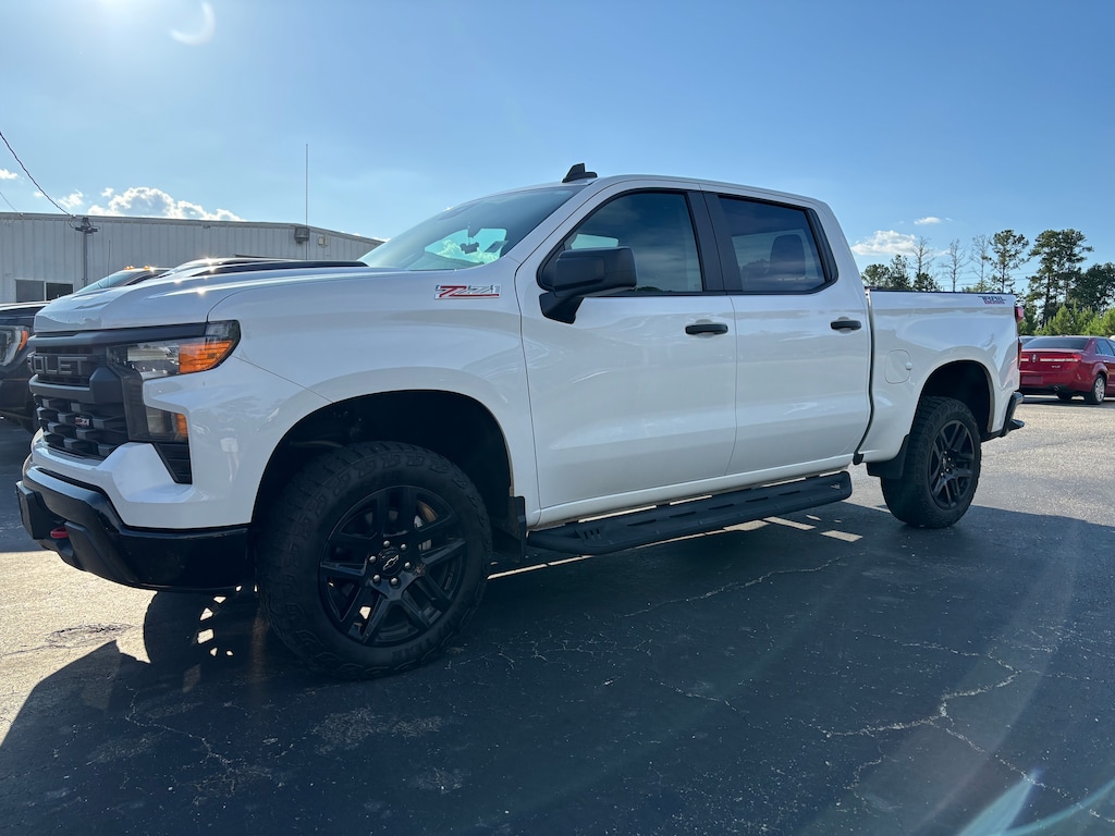 Used 2023 Chevrolet Silverado 1500 Custom Trail Boss Truck Crew Cab