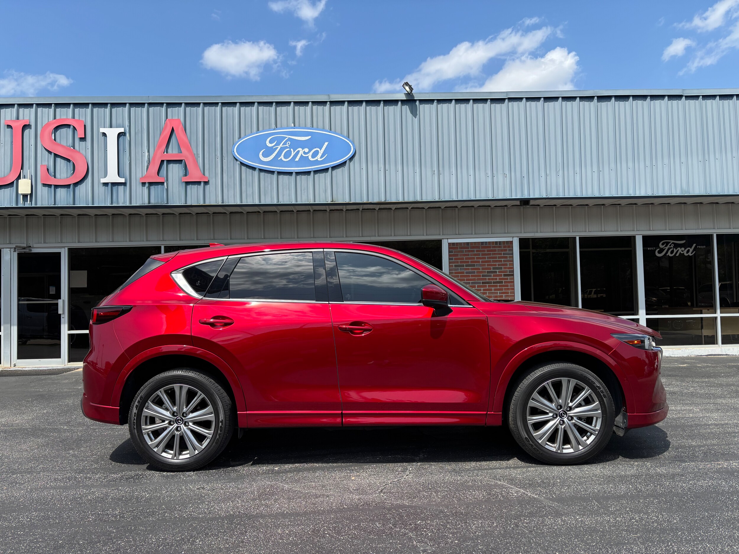 Used 2023 Mazda CX-5 TURBO Signature with VIN JM3KFBXY6P0191424 for sale in Andalusia, AL