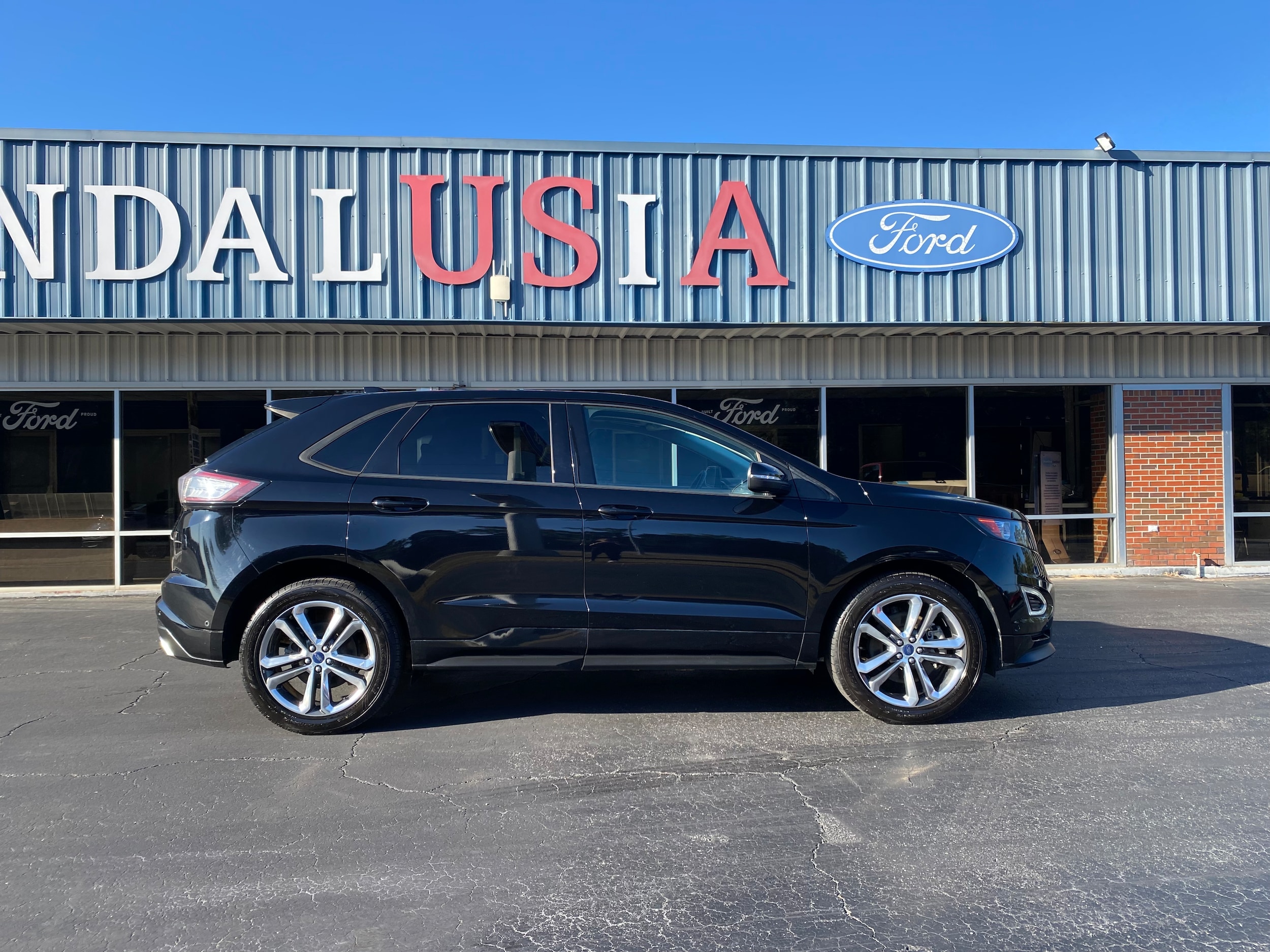 Used 2018 Ford Edge Sport with VIN 2FMPK4AP2JBC62416 for sale in Andalusia, AL