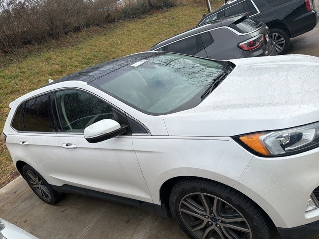 Used 2019 Ford Edge Titanium with VIN 2FMPK4K95KBB26668 for sale in Franklin, NC
