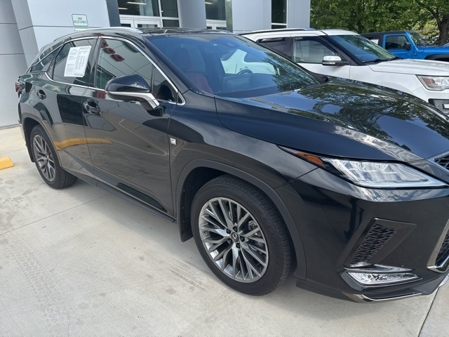 Used 2022 Lexus RX 350 F SPORT with VIN 2T2YZMDA0NC355102 for sale in Franklin, NC