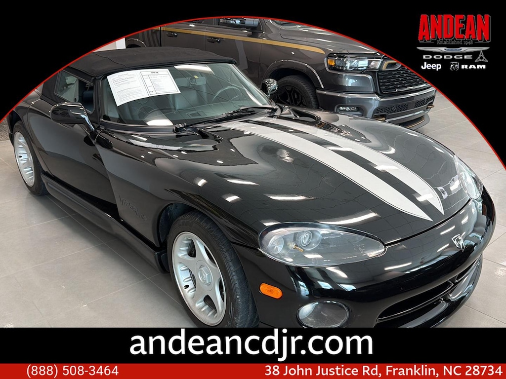 Used 1996 Dodge Viper Convertible
