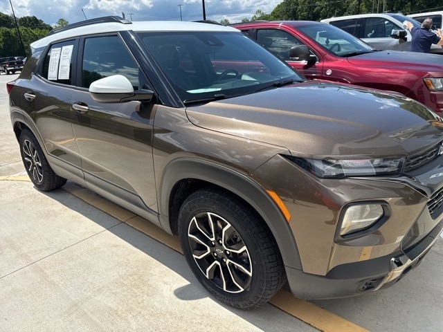 Used 2021 Chevrolet Trailblazer Activ with VIN KL79MVSL4MB050892 for sale in Franklin, NC