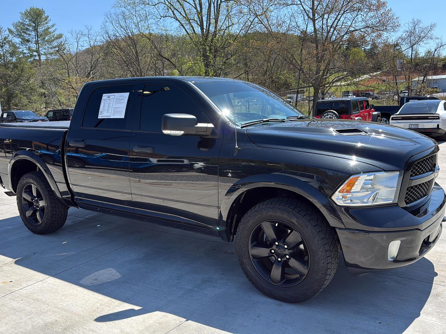 Used 2015 RAM Ram 1500 Pickup Outdoorsman with VIN 1C6RR7LT8FS652929 for sale in Franklin, NC