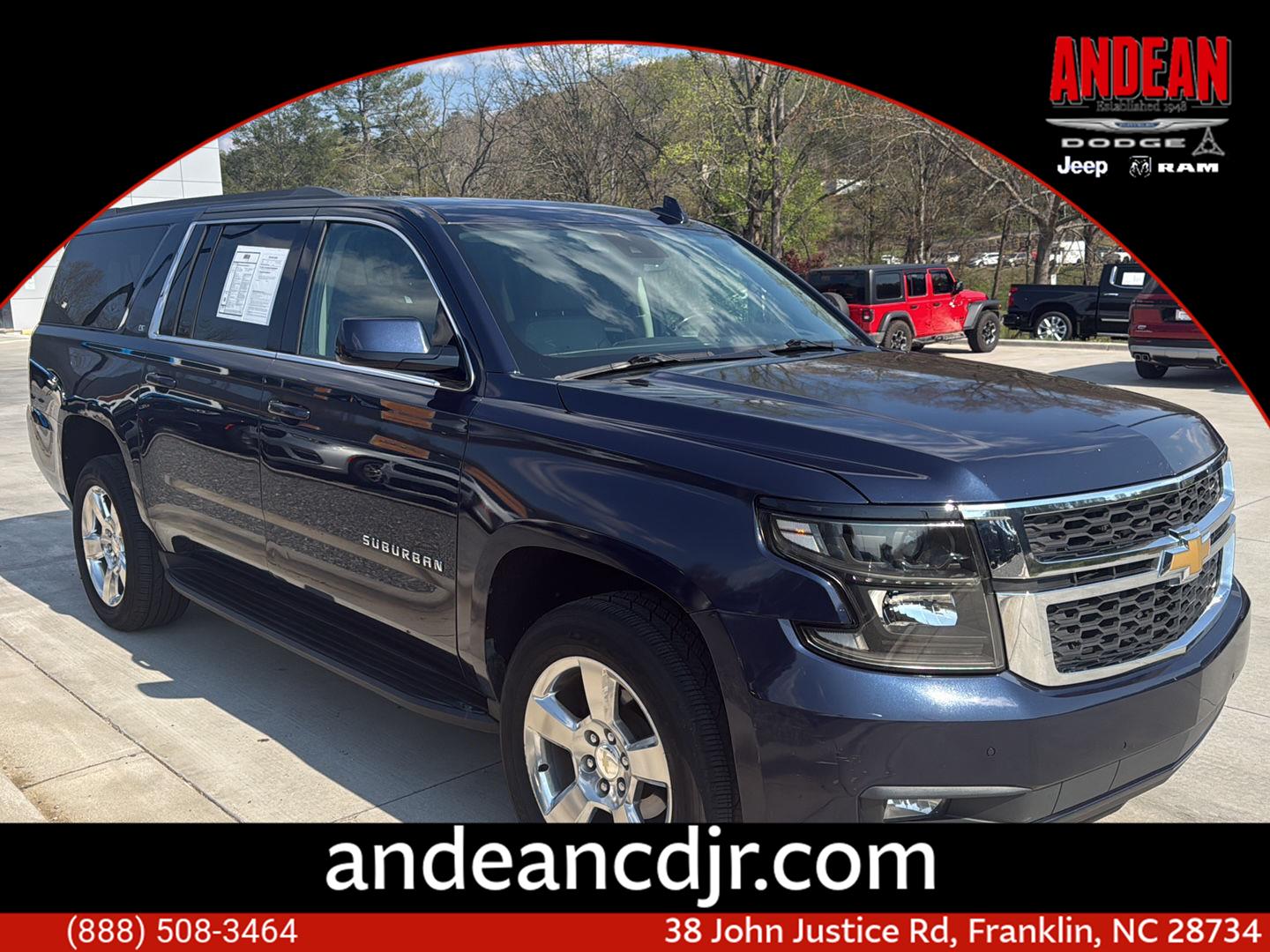 Blue Velvet Metallic 2020 Chevrolet Suburban 1500 LT RWD SUV / Crossover 4X2 6-Speed Automatic