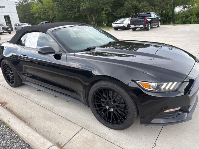 Used 2017 Ford Mustang V6 with VIN 1FATP8EM1H5332357 for sale in Franklin, NC