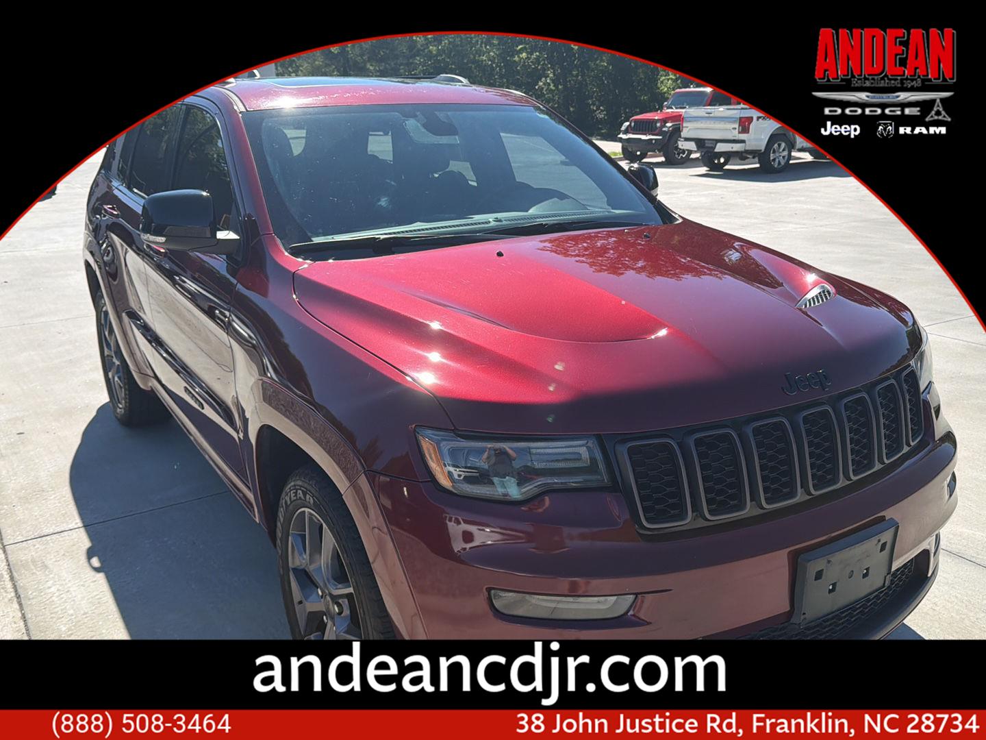 Velvet Red Pearlcoat 2020 Jeep Grand Cherokee Limited X 4WD SUV / Crossover Four-Wheel Drive 8-Speed Automatic