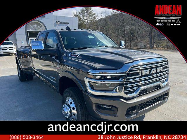 Granite Crystal 2025 RAM 3500 Limited Crew Cab LB DRW 4WD Pickup Truck Four-Wheel Drive 8-Speed Automatic
