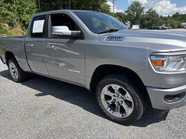Used 2021 RAM Ram 1500 Pickup Big Horn/Lone Star with VIN 1C6SRFBT0MN540313 for sale in Franklin, NC