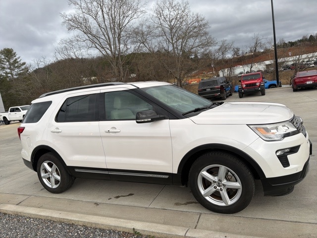Used 2018 Ford Explorer XLT with VIN 1FM5K7D84JGA51563 for sale in Franklin, NC
