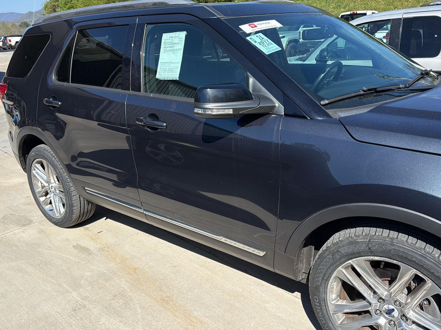 Used 2017 Ford Explorer XLT with VIN 1FM5K8D8XHGD97357 for sale in Franklin, NC