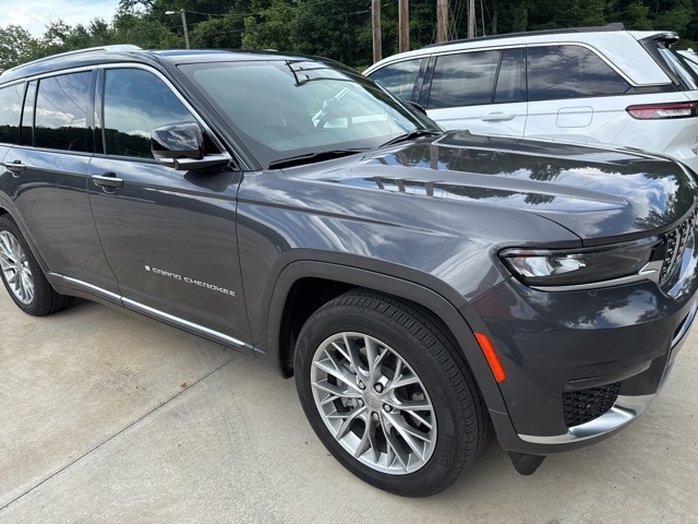 Used 2023 Jeep Grand Cherokee L Summit with VIN 1C4RJKET7P8843157 for sale in Franklin, NC