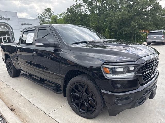 Used 2020 RAM Ram 1500 Sport with VIN 1C6SRFTT1LN396607 for sale in Franklin, NC