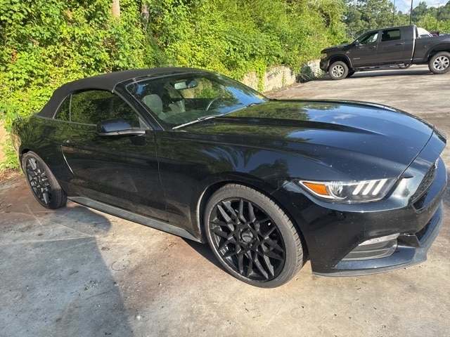 Used 2017 Ford Mustang V6 with VIN 1FATP8EM1H5332357 for sale in Franklin, NC