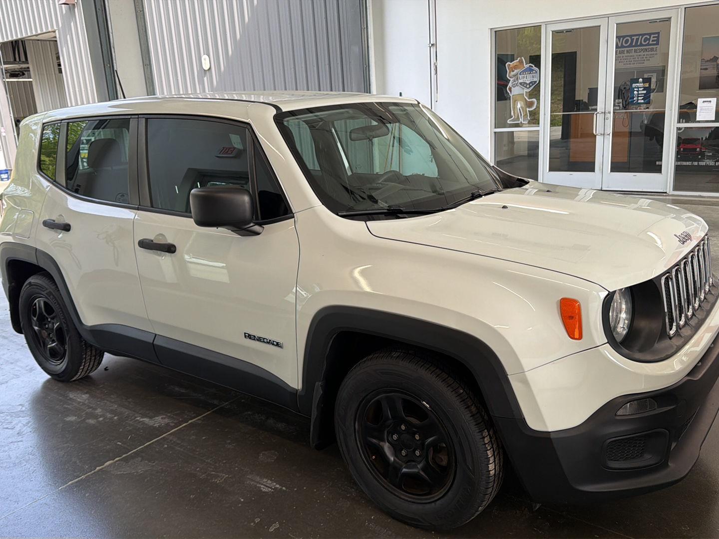 Used 2018 Jeep Renegade Sport with VIN ZACCJAABXJPG95812 for sale in Franklin, NC