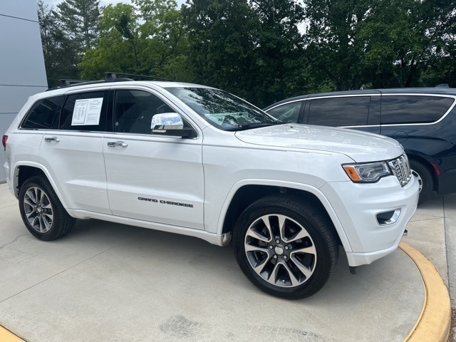 Used 2017 Jeep Grand Cherokee Overland with VIN 1C4RJFCGXHC815803 for sale in Franklin, NC