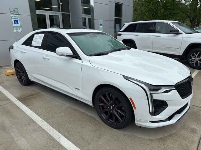 Used 2021 Cadillac CT4 V-Series with VIN 1G6DH5RL0M0144239 for sale in Franklin, NC