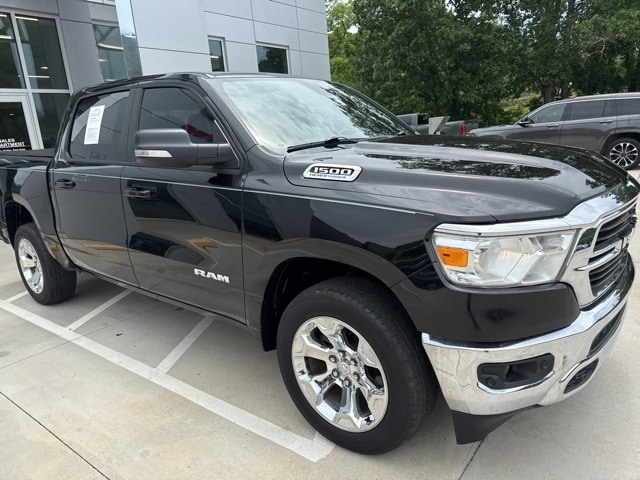 Used 2021 RAM Ram 1500 Pickup Big Horn/Lone Star with VIN 1C6SRFFT9MN780387 for sale in Franklin, NC