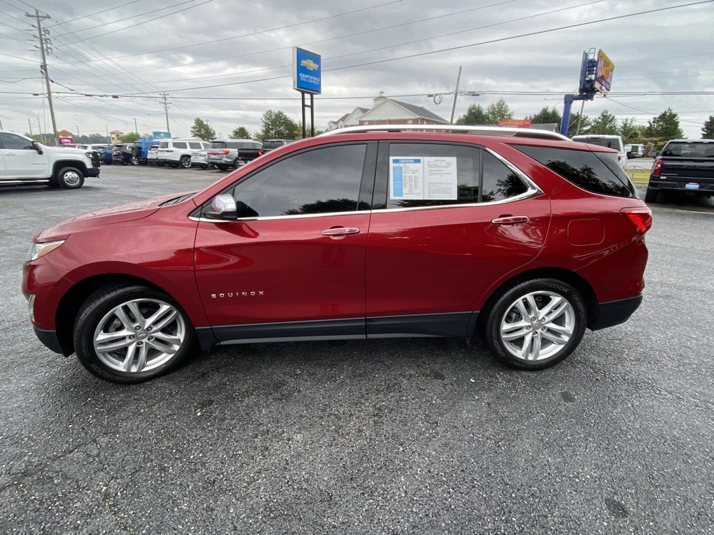 Certified 2020 Chevrolet Equinox Premier with VIN 3GNAXPEX7LS503866 for sale in Cumming, GA