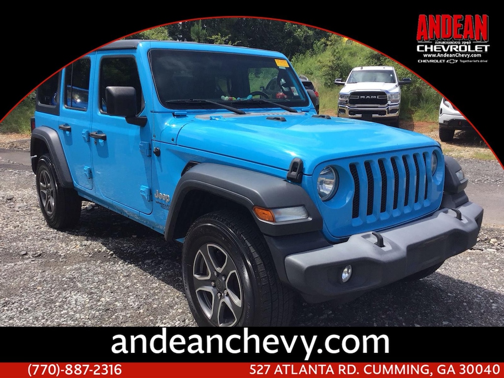 Used 2021 Jeep Wrangler Unlimited Sport S 4x4 SUV