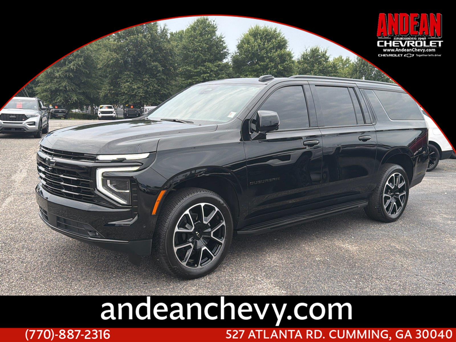 Black 2025 Chevrolet Suburban SUV / Crossover 4X2 Automatic