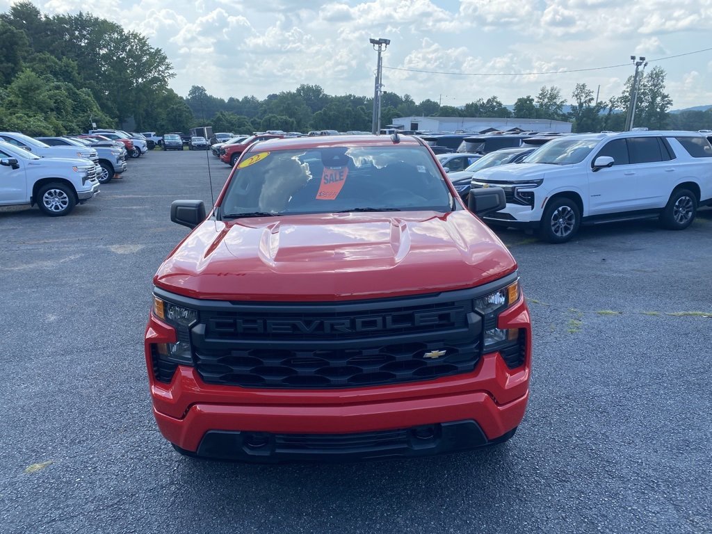 Used 2022 Chevrolet Silverado 1500 Custom with VIN 1GCPABEK6NZ631906 for sale in Cumming, GA