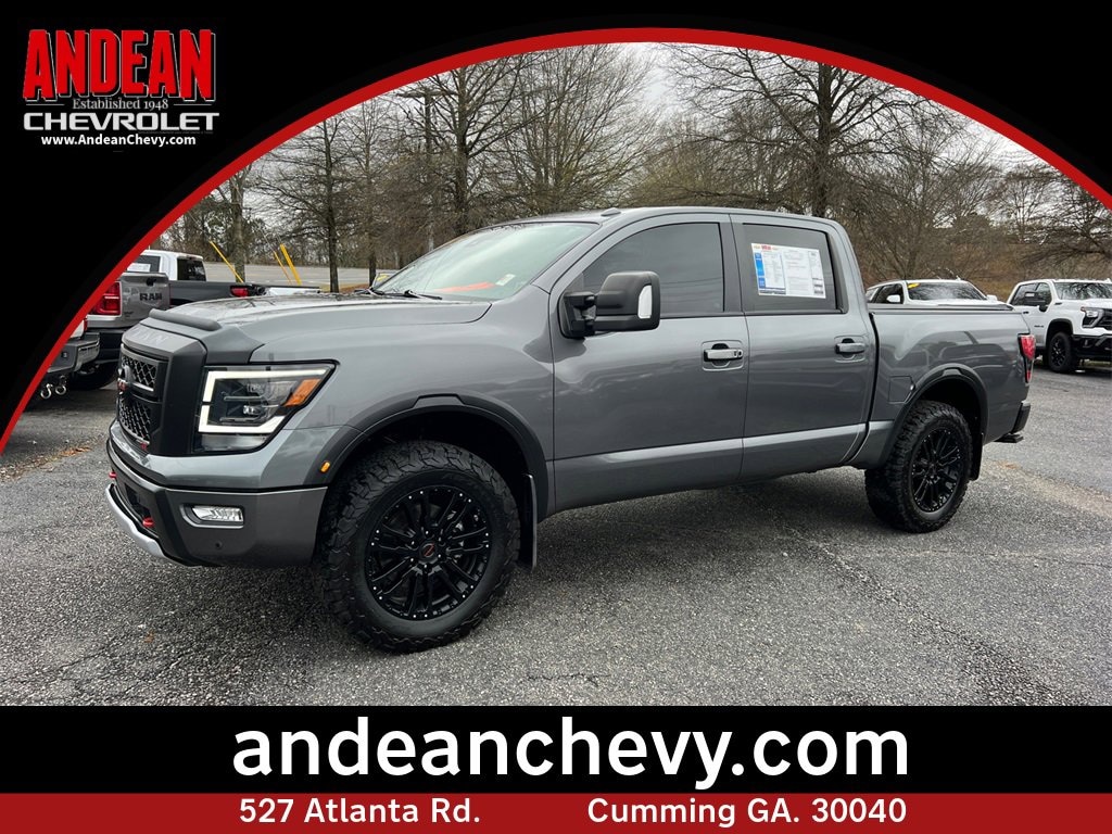 Used 2021 Nissan Titan PRO-4X Truck Crew Cab