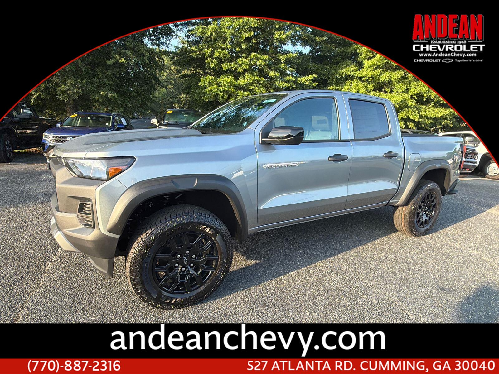 Sterling Gray Metallic 2026 Chevrolet Colorado Pickup Truck Four-Wheel Drive Automatic