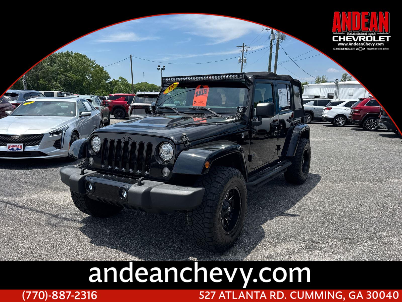 Black 2018 Jeep Wrangler SUV / Crossover Four-Wheel Drive