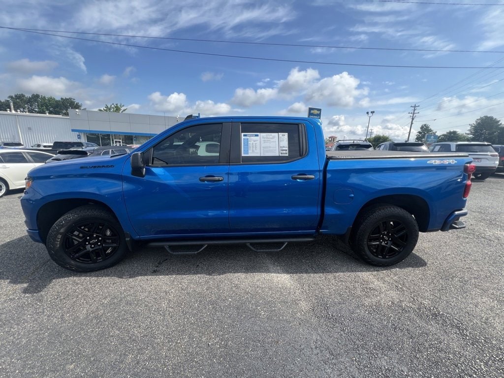 Certified 2022 Chevrolet Silverado 1500 Custom with VIN 3GCPDBEK1NG541733 for sale in Cumming, GA