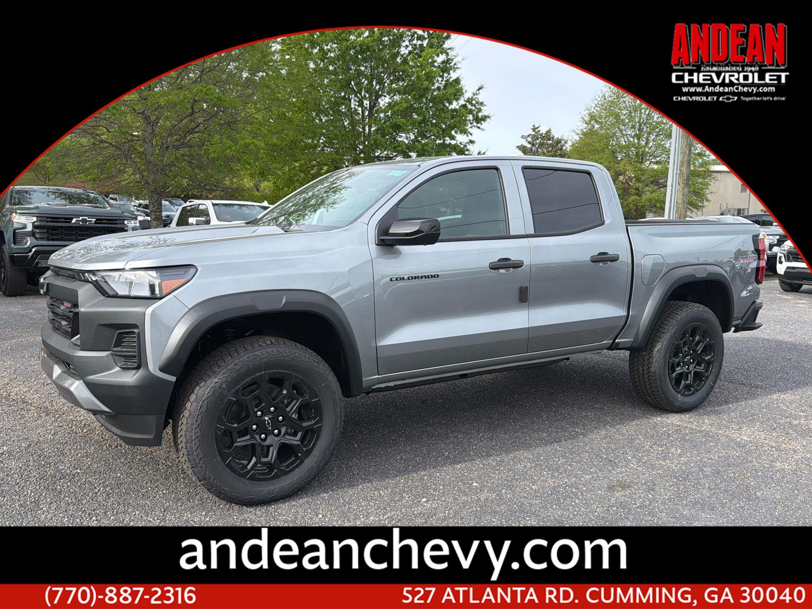 Sterling Gray Metallic 2026 Chevrolet Colorado Pickup Truck Four-Wheel Drive Automatic