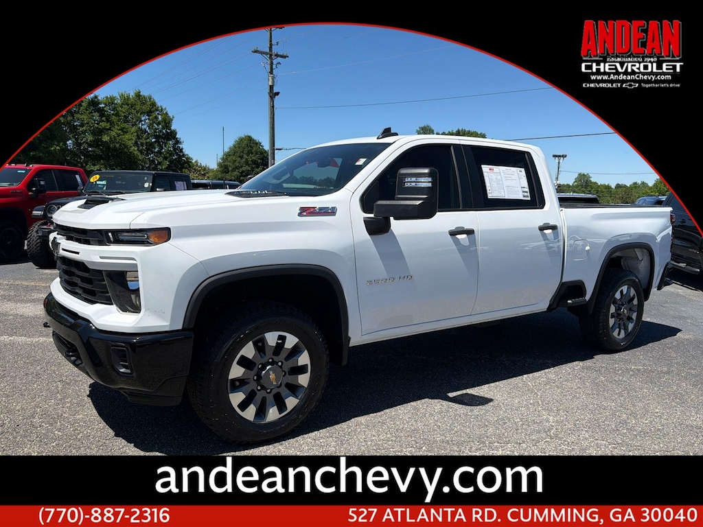 Used 2024 Chevrolet Silverado 2500 HD Custom Truck Crew Cab