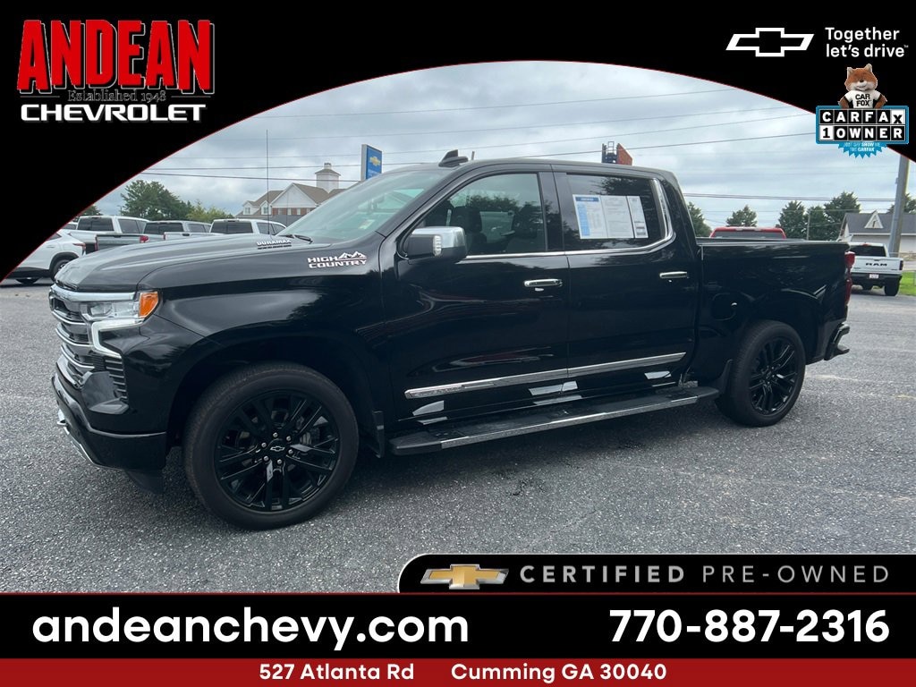 Certified 2024 Chevrolet Silverado 1500 High Country Truck Crew Cab