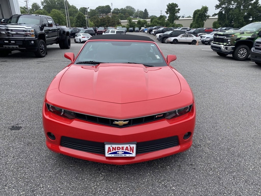 Used 2015 Chevrolet Camaro 2LT with VIN 2G1FF3D34F9296565 for sale in Cumming, GA